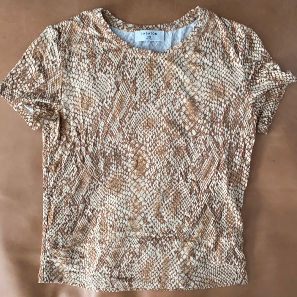 Babaton Snake print Top